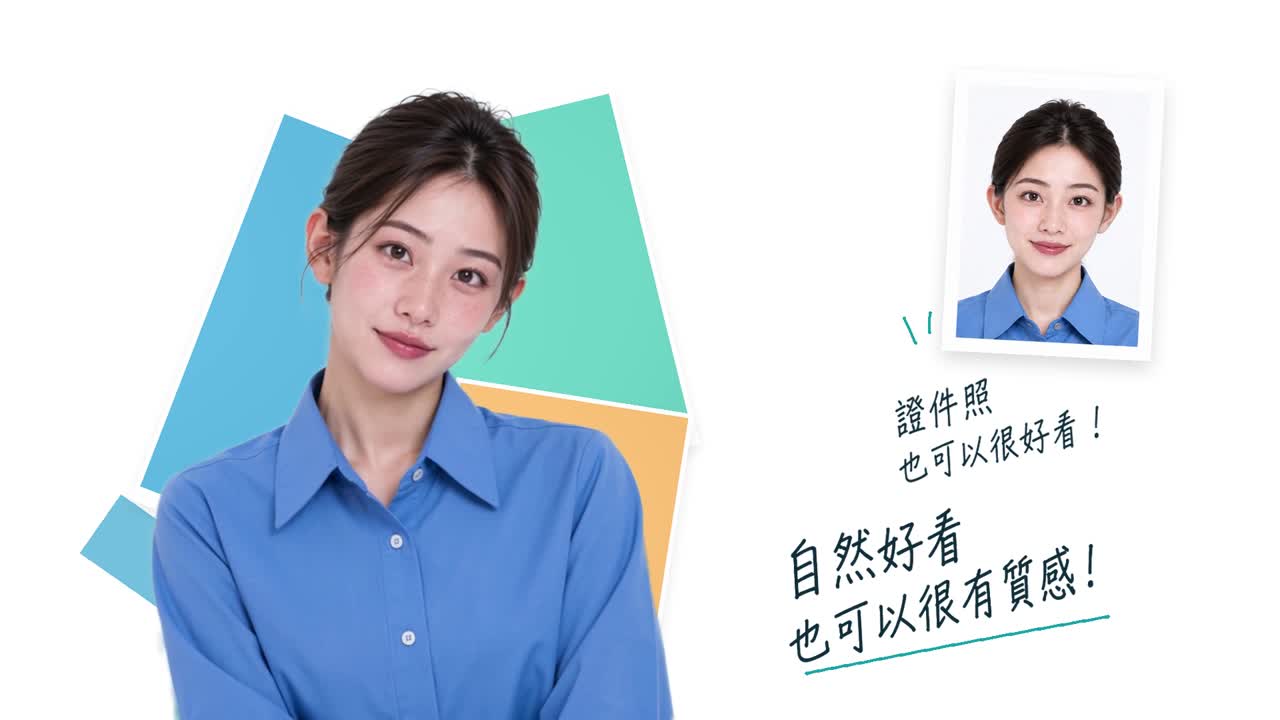 照面 HiPhoto：證件照、履歷照與學士照，自然修圖，保留自己的樣子